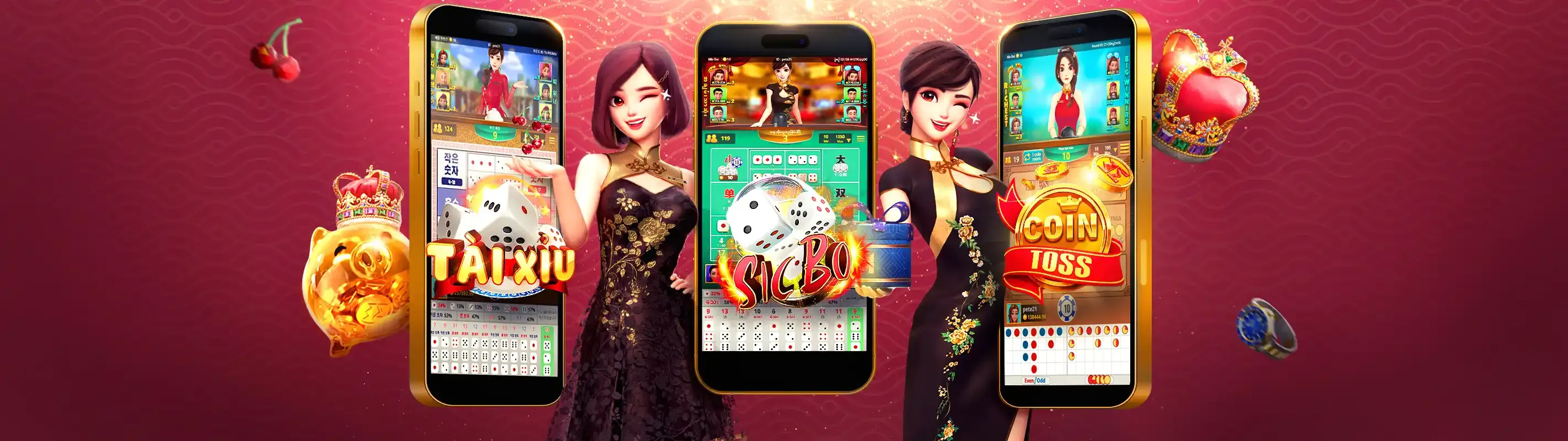 Giao diện ứng dụng red888 app với các tính năng mới nổi bật, màu xanh vàng sang trọng
